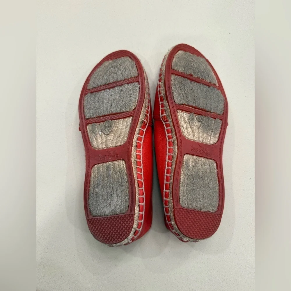Coach Leather Espadrilles